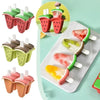 4-Piece Watermelon Popsicle & Ice Cream Maker Mold Set