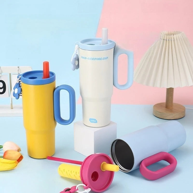 750ml Premium Insulated "Cold-Keeping" Travel Tumbler (Random Color)