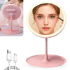 Rechargeable LED Makeup Mirror - Portable Beauty Light
