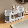 Premium Multi-Functional Toothbrush Holder & Vanity Caddy