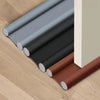 Premium Leatherette Door Draft Stopper - Double-Sided Foam Seal