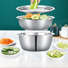 3-in-1 Multifunctional Stainless Steel Colander with Grater