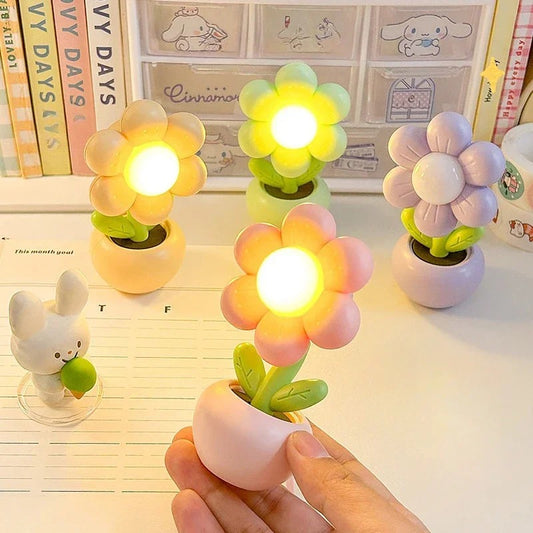 Mini Tulip LED Flower Night Light