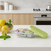 Mini Ice Cube Tray Mold with Removable Storage Bin