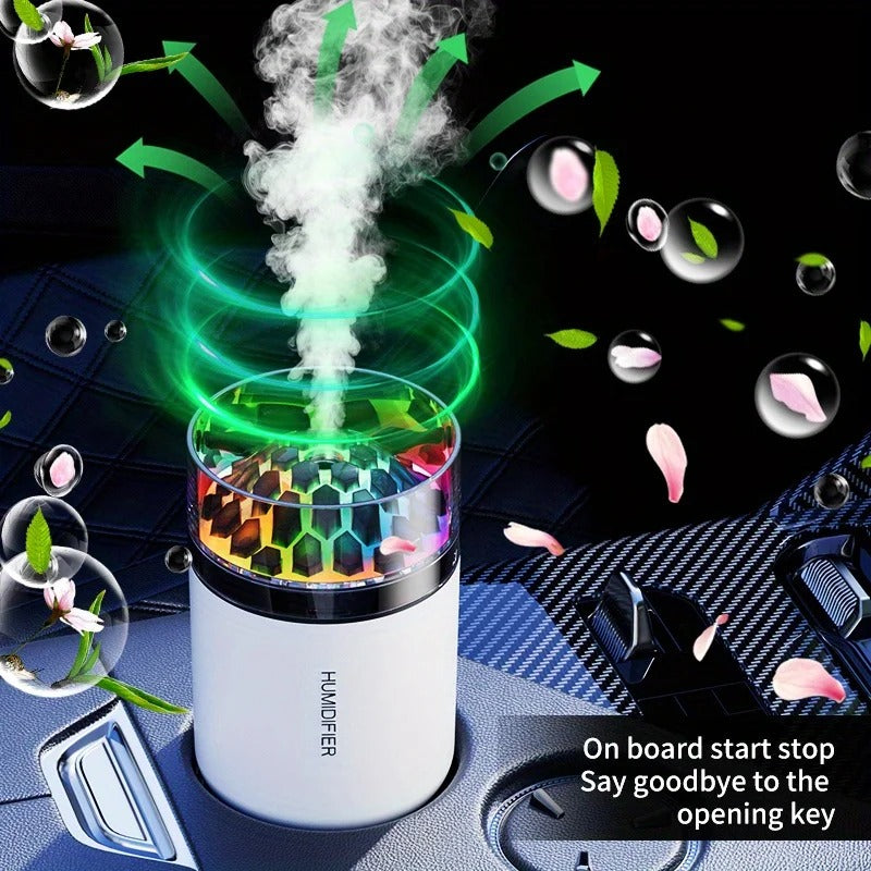 Atmosphere Crystal-Style Ultrasonic Cool Mist Humidifier & Diffuser