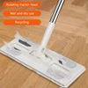 Large Flat Mop with Integrated Towel Clips – All-Surface Deep Cleaner