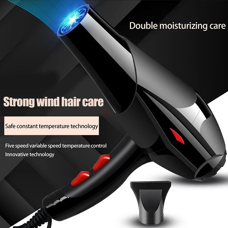 Nova NV-9026 Professional 5000W Hair Dryer – Ionic Hot & Cold Styling