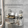 Luxury Suction Cup Storage Shelf – Drill-Free Wall Organizer