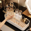 Acrylic Dust-Proof Cosmetic Organizer & Brush Storage Rack
