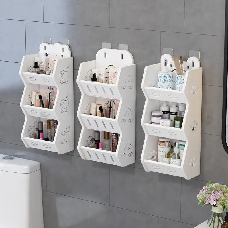 Elegant 3 Tier Wall Mounted Storage Rack