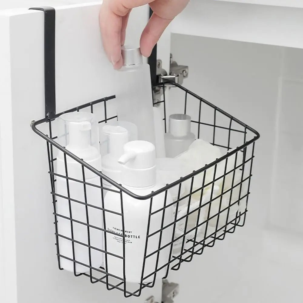 Over-the-Cabinet Organizer Basket