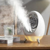 Egg-Shaped Rechargeable Desktop Mist Fan & Humidifier