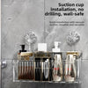 Luxury Suction Cup Storage Shelf – Drill-Free Wall Organizer