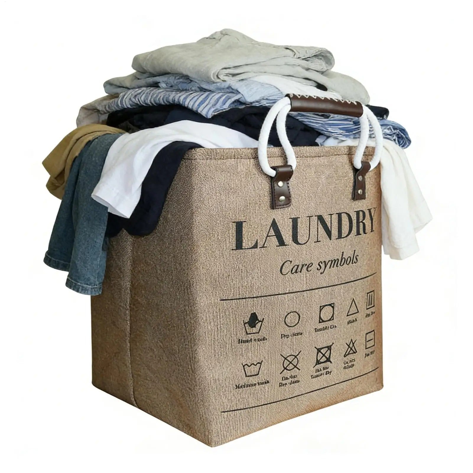 Premium Waterproof Fabric Laundry Basket hamper