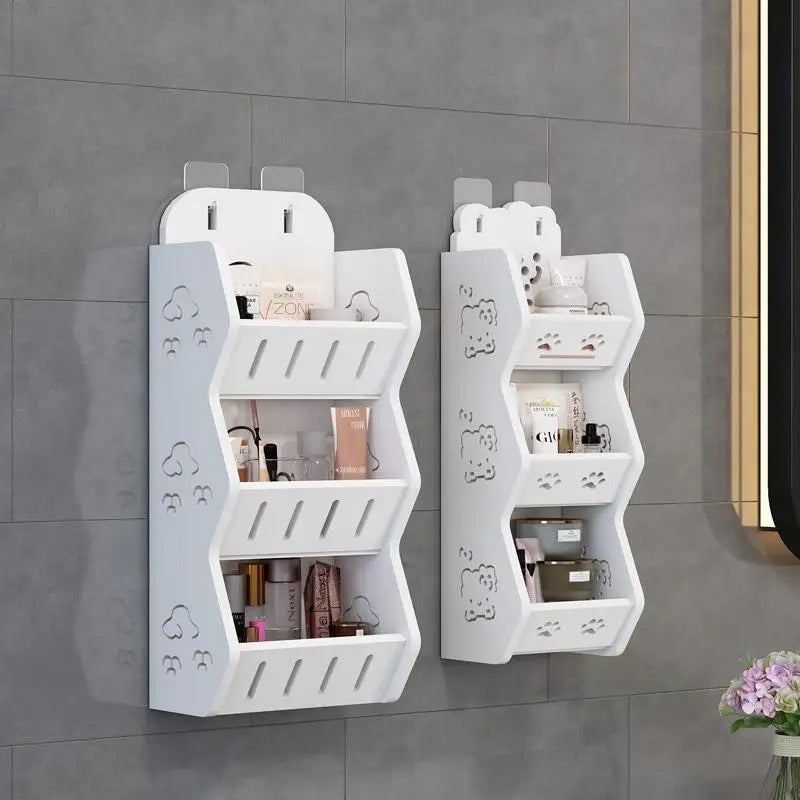 Elegant 3 Tier Wall Mounted Storage Rack
