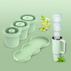 Cylinder Ice Cube Mold with Steel Tongs