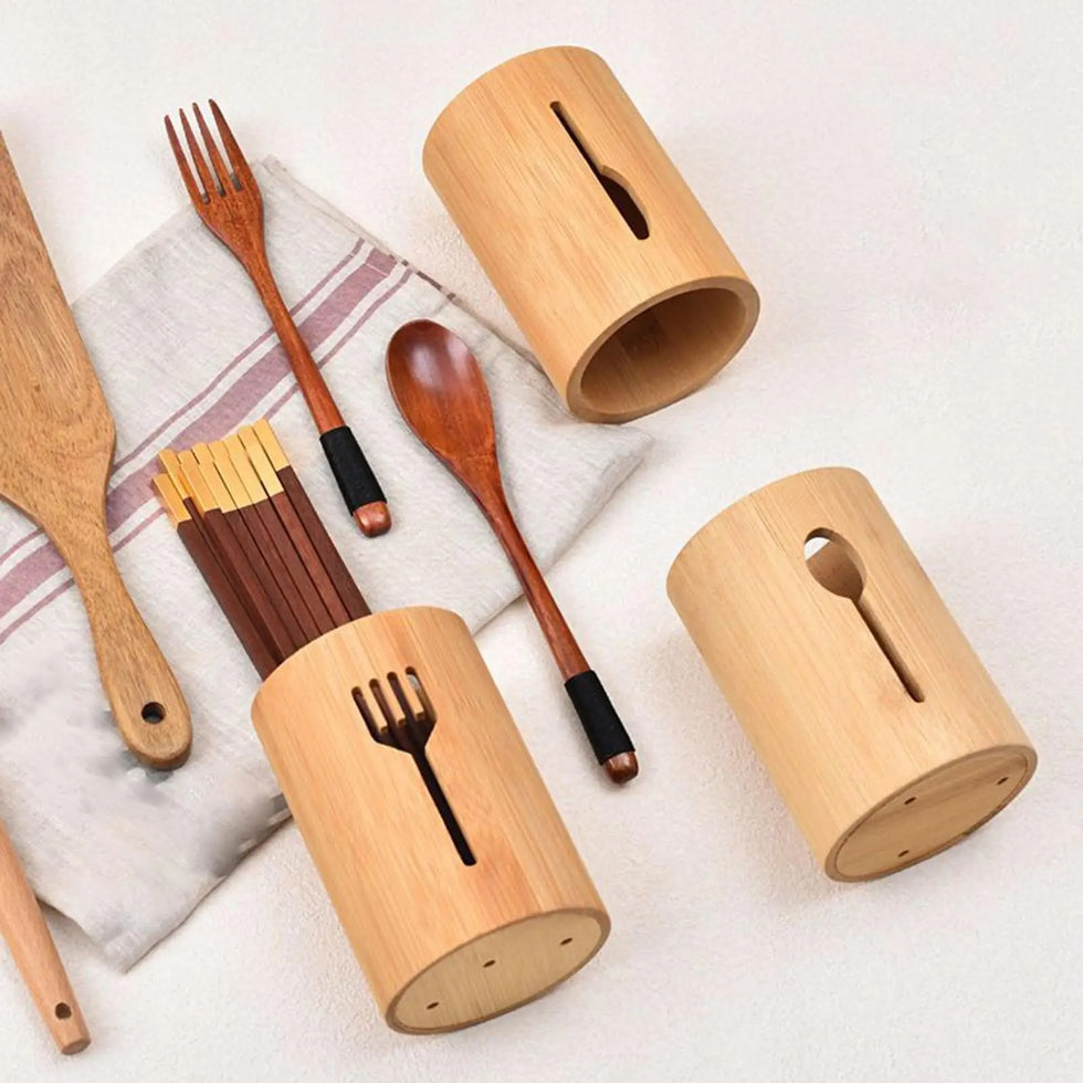Luxury Elephant-Shaped Kitchen Spoon Holder & Cutlery Organizer