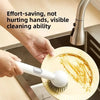 360° Rotatable Soap Dispensing Dish Brush – Advanced Kitchen Scrubber