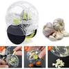 Mini Rolling Garlic Crusher & Mincer – Innovative Wheeled Manual Food Chopper