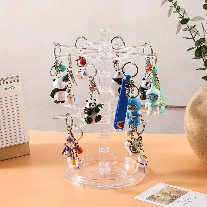 3-Tier T-Bar Jewelry Stand & Accessory Organizer