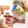 Disney Mickey & Friends Ceramic Mug – Large 410ml Coffee Cups