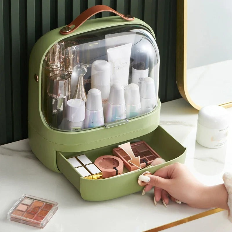 Large Capacity Dust-proof Makeup & Jewelry Storage Box