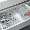 3-Piece Acrylic Drawer Divider & Makeup Tray Set