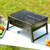 SizzleMaster Original Heavy-Quality Portable Charcoal BBQ Grill