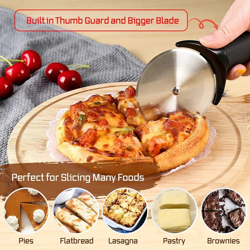 Professional Stainless Steel Pizza Cutter Wheel