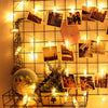 LED Photo Clip Fairy Lights for Wall Decoration (10 Clips)