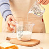 Clear Plastic Measuring Cup – BPA-Free Kitchen Measuring Jug with Dual Scales for Baking & Cooking