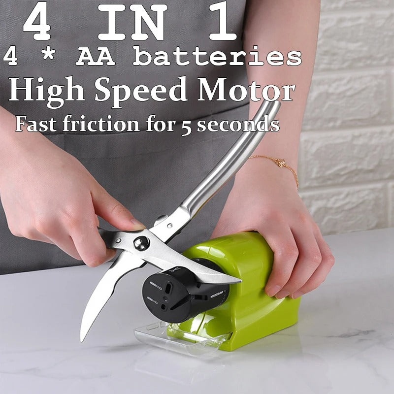 Motorized Cordless Automatic Knife & Tool Sharpener