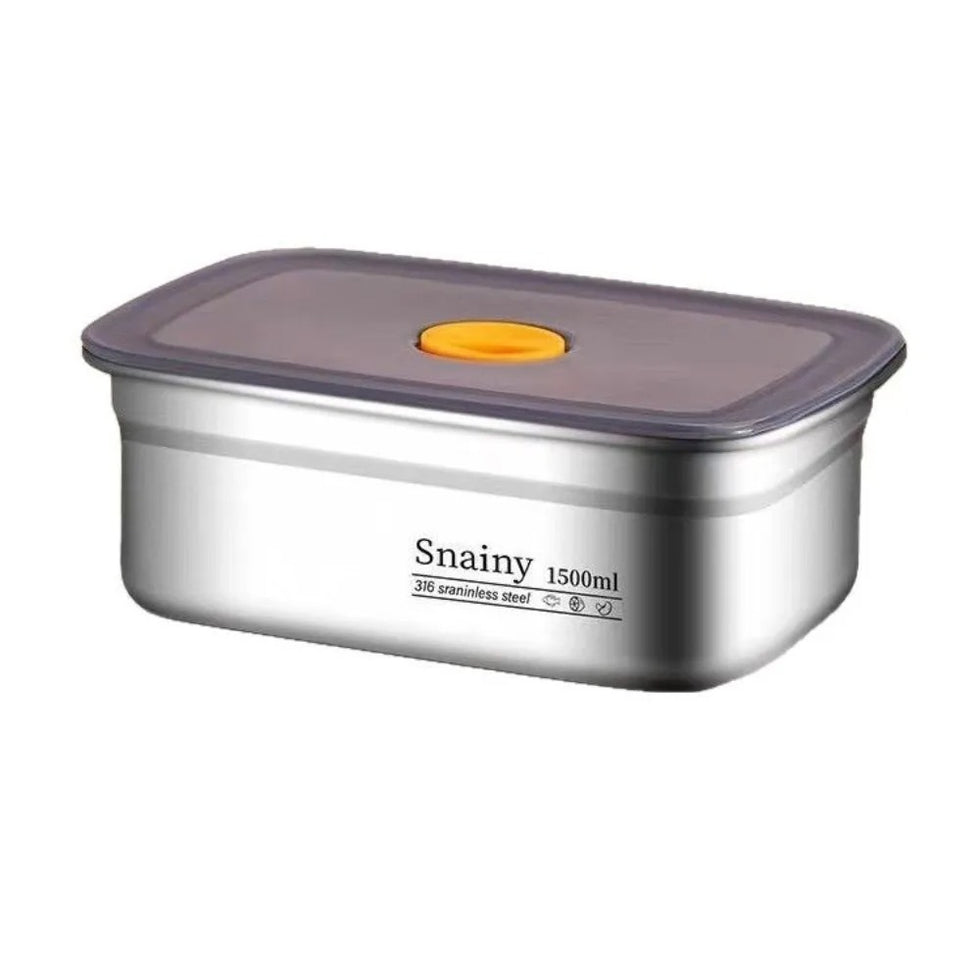 3-Piece Premium 304 Stainless Steel Airtight Storage Set