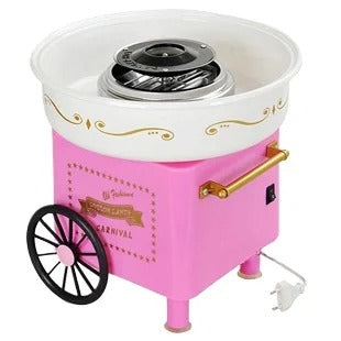 Retro DIY Cotton Candy Machine with Stainless Steel Bowl