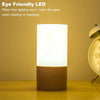Lumina Aura Dual-Orientation Rechargeable RGB Wood Grain Lamp