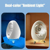 Egg-Shaped Rechargeable Desktop Mist Fan & Humidifier