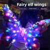 MagicFlutter Electric Light-Up Moving Fairy & Butterfly Wings