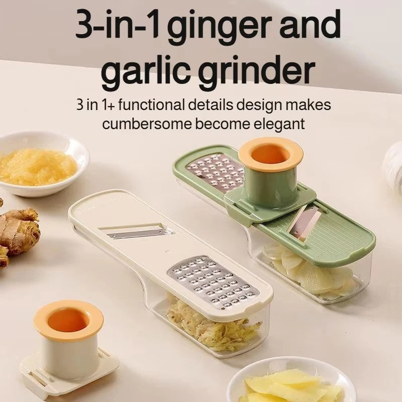 Handy Multi-Functional 3-in-1 Vegetable Grater & Slicer