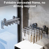 FlexiGrip Sock Rack - Retractable Suction Drying Hanger