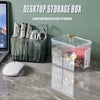 3-Compartment Cotton Swab & Pad Holder - Vanity Organizer