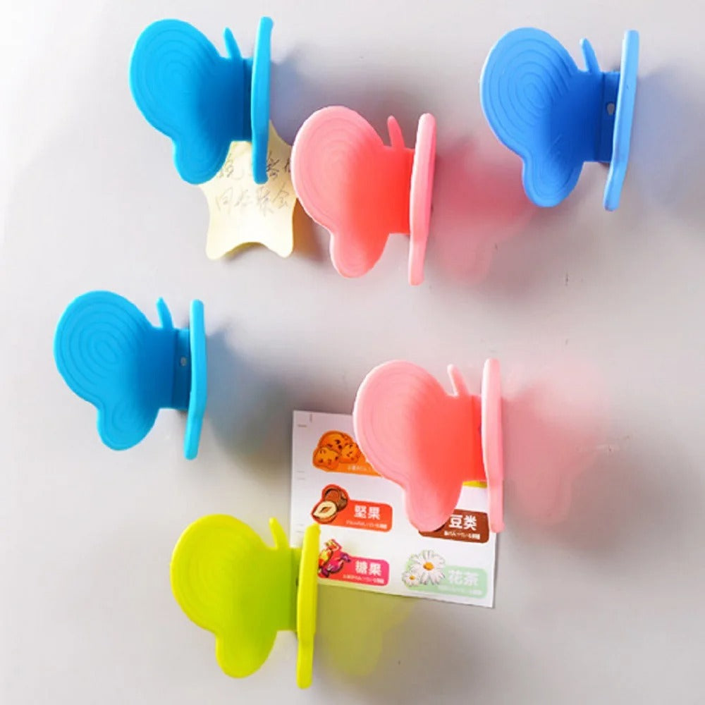 Magnetic Butterfly-Style Oven Mitts – Heat-Resistant Pot Holders