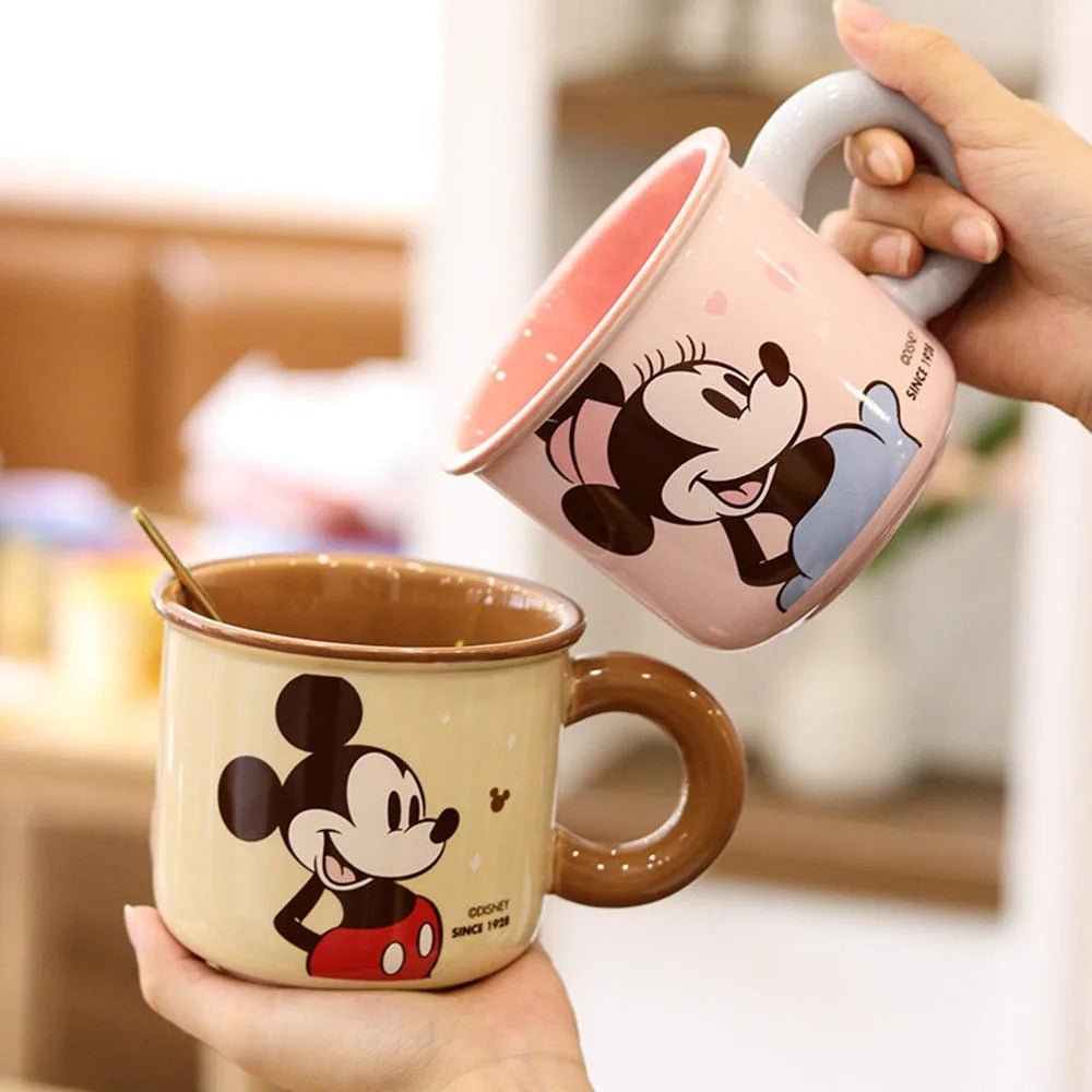 Disney Mickey & Friends Ceramic Mug – Large 410ml Coffee Cups