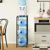 Premium Metal Water Dispenser Bottle Storage Organizer Stand