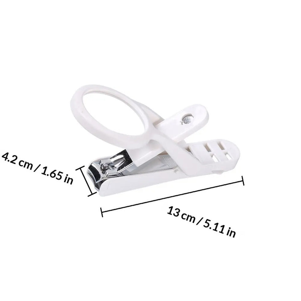 ClariTrim Nail Clipper with Adjustable 3X Magnifying Glass