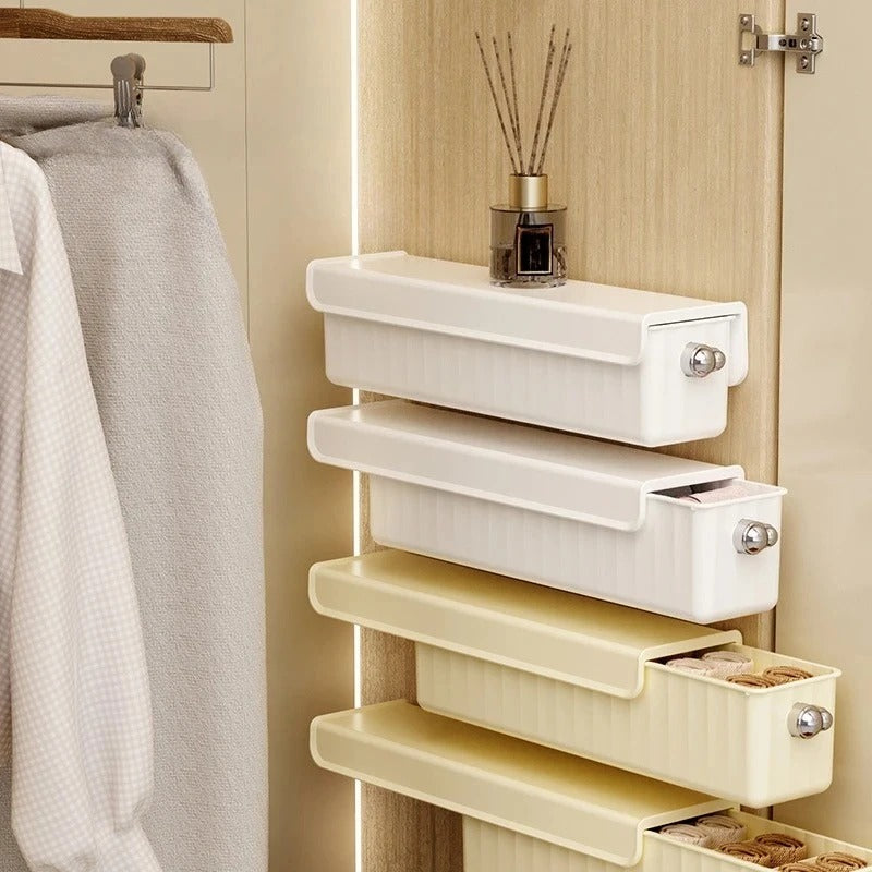 Invisible Pull-Out Wardrobe Organizer – Heavy Duty Edition
