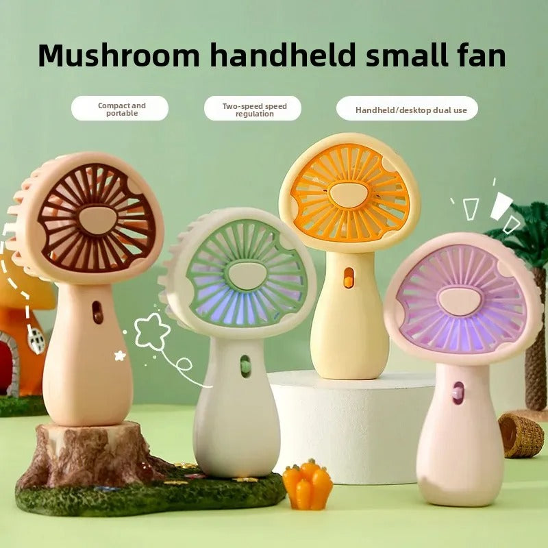 Portable Mini Handheld Cartoon Fan & Desktop Electric Fan WYT