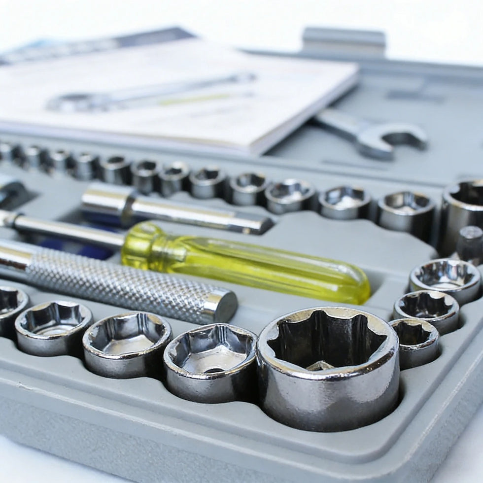 Aiwa 40-Piece Socket Set - Premium Auto Tool Kit