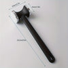 Heavy-Duty Dual-Sided Stainless Steel Meat Tenderizer Mallet