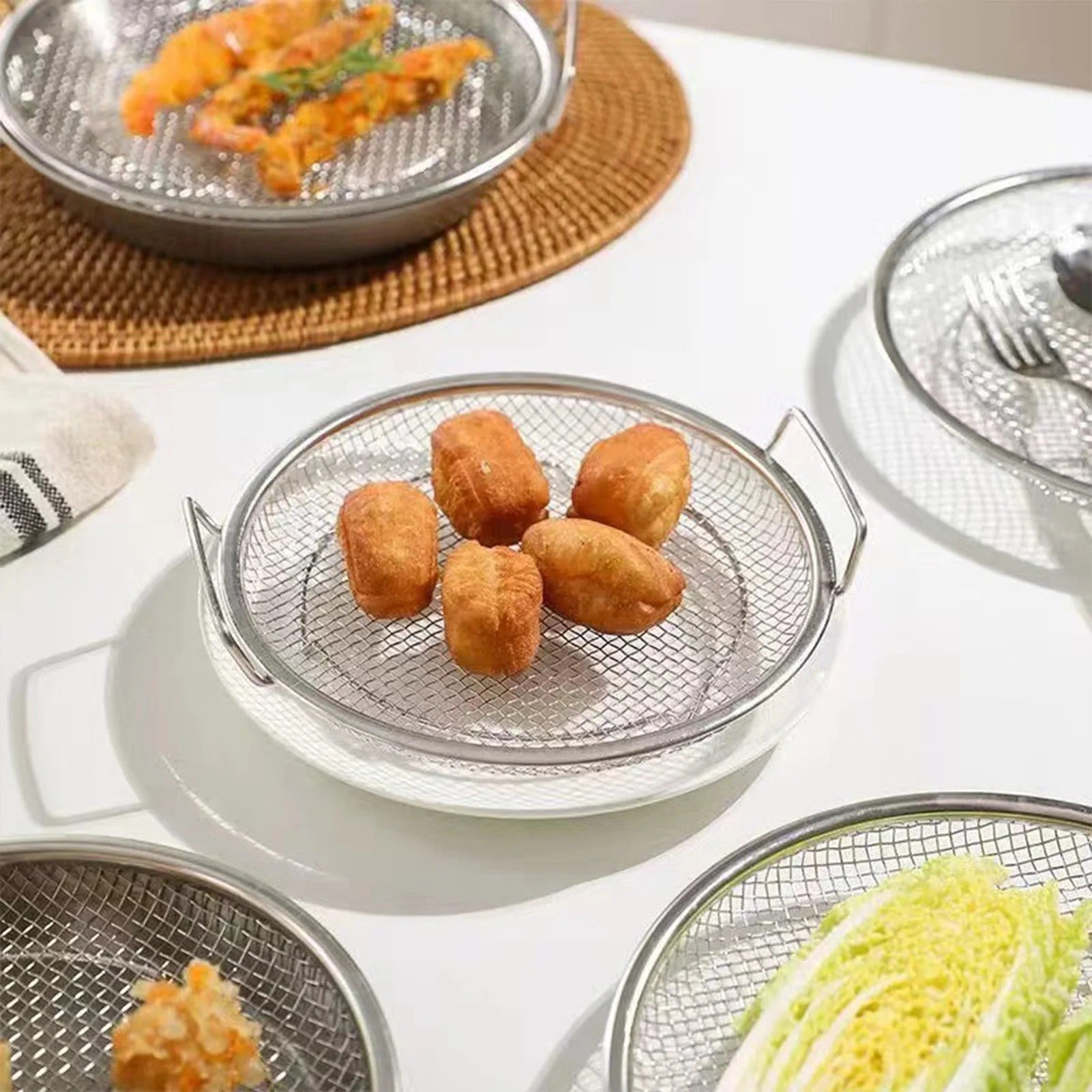 Professional Stainless Steel Mesh Strainer