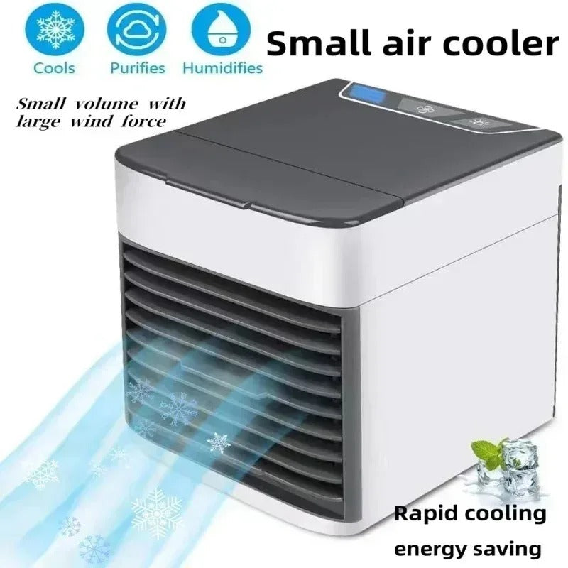 Mini Portable Air Conditioner with Adjustable Fan